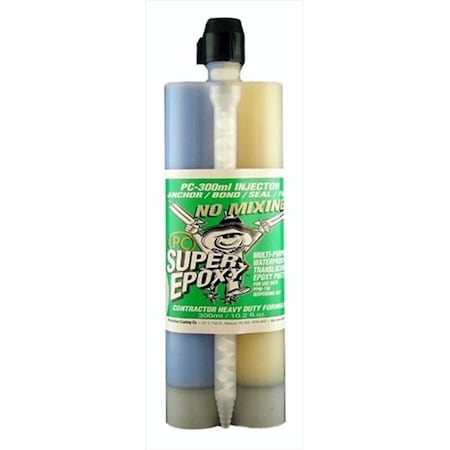 Pc Products Protective Coating 003008 300 ml Super Epoxy Static Mix Injector Cartridge 3008
